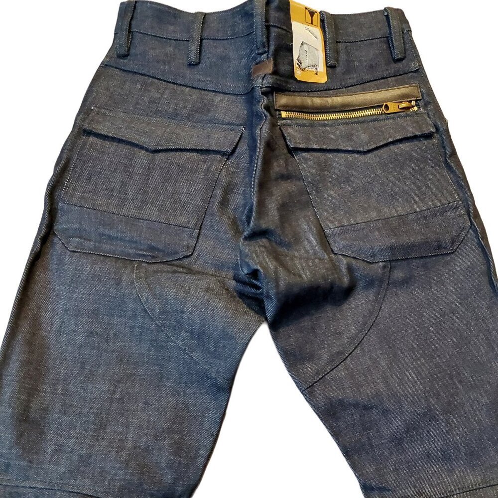 G-Star Raw Oregon 5620 3D Loose Tapered Button Fly Dark Blue Denim Jeans Sz 30 - Picture 14 of 16